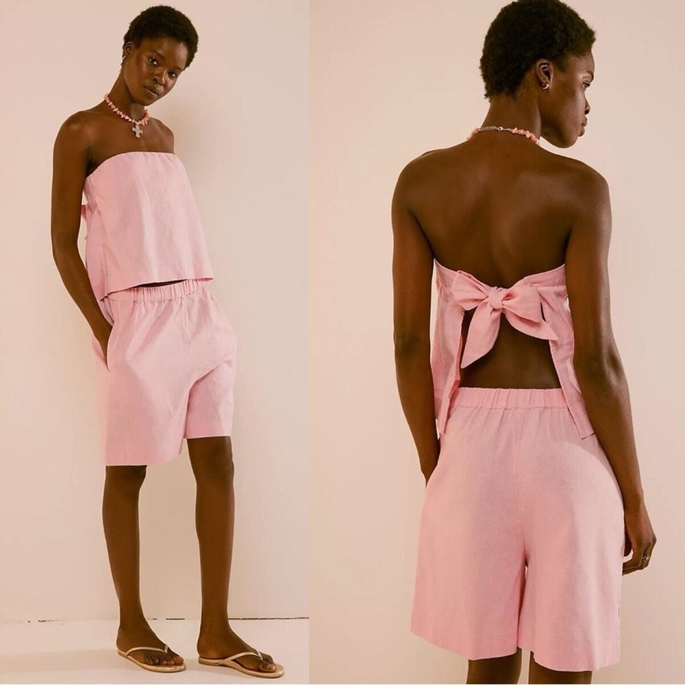 NWOT Free People Gotta Have It Cotton Linen Set